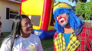 Payaso Pikorete Celebrando el Cumpleaños de Mia Charlotte en Orange City Fl Review Testimonio