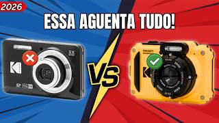 Câmera Fotográfica KODAK FZ55 vs PIXPRO WPZ2 | Qual VALE MAIS A PENA em 2026? (Comparativo Completo)
