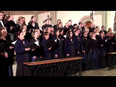 Josef Gabriel Rheinberger: Abendlied - KammerChor Saarbrücken + Coralia; Dir.: Georg Grün