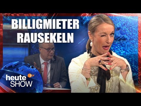 Monika Gruber hat keinen Bock auf Billigmieter | heute-show vom 10.11.2017