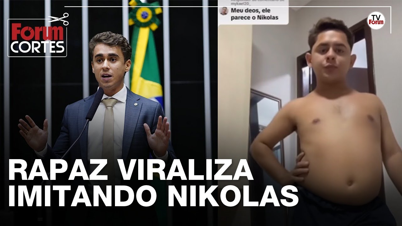 Nikolas Ferreira é zoado por dizer que Brasil vai parar se Bolsonaro for preso