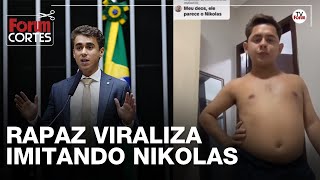 Nikolas Ferreira é zoado por dizer que Brasil vai parar se Bolsonaro for preso