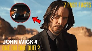 JOHN WICK 4 ONE ON ONE DUEL? - 7 FAST FACTS IN JOHN WICK 4 TRAILER BREAKDOWN THAT YOU'LL MISSED