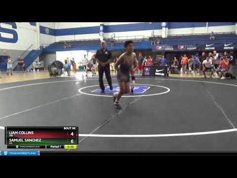 38 Lbs 1st Place Match - Liam Collins, MN Vs Samuel Sanchez, CA A4dd