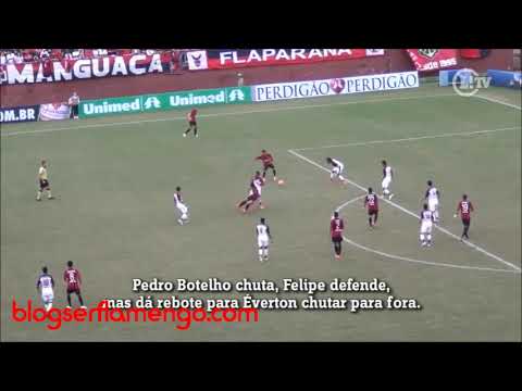 Atlético PR 2x2 Flamengo | Brasileiro 01/06/2013 | Melhores momentos