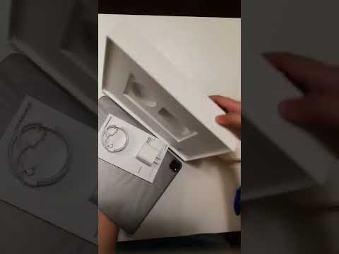 iPad Pro 12.9 inch M1+Apple pencil unboxing