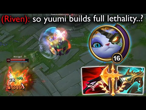 What if Yuumi Jungled but thought she was Rengar?