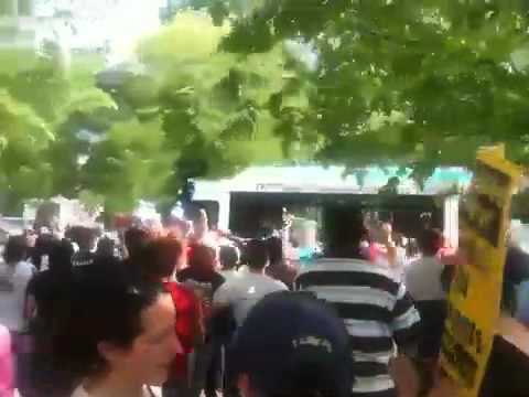 Rep Luis Gutierrez and others hauled off after arrest