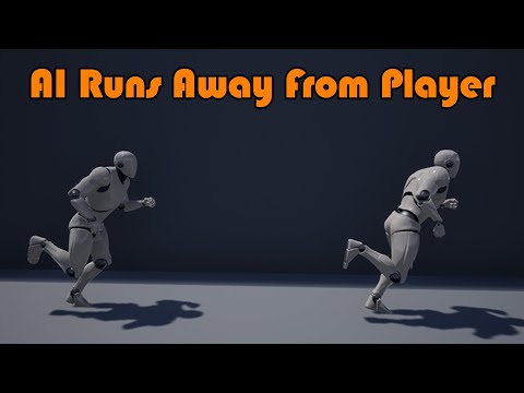 How To Make The AI Run Away From The Player - Unreal Engine Tutorial
