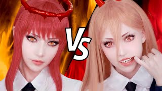 Power vs Makima. Which cosplay is more difficult?