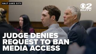 Judge denies request to ban media access in Charlie Kirk murder case