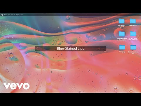 Grrrl Gang - Blue-Stained Lips (Official Lyric Video)