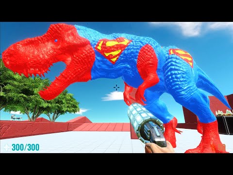 DEADLY TOUR with ALL WEAPONS FPS Perspective - Animal Revolt Battle Simulator