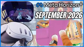 New Meta Horizon Plus Subscription Games September 2026