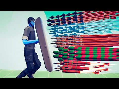 FULL METAL SHIELD vs RAPID RANGED UNITS | TABS Totally Accurate Battle Simulator