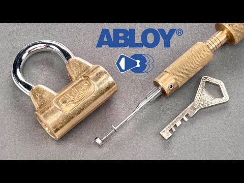 [1416] Retro-Cool Abloy Padlock Picked (Model 3020C)