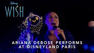 Disney’s Wish | Ariana Debose Full Performance Of This Wish At Disneyland Paris