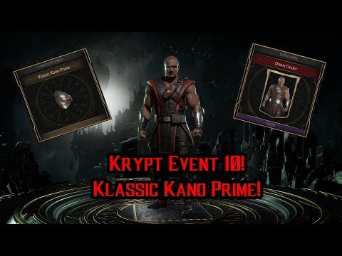 MK11 - Krypt Event #10 - How To Unlock The Klassic Kano Prime! (24 HOURS ONLY)