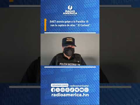 La DAET captura a pandillero en San Pedro Sula