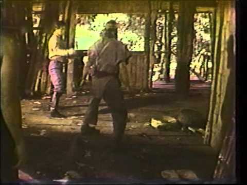 Chuck Norris in The Making of Missing in Action 2: The Beginning (1985).