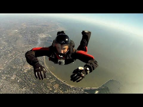 Burj Khalifa Pinnacle BASE Jump - 4K