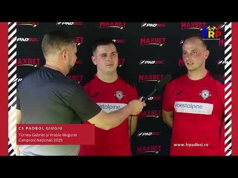 🏆 Campionatul Național de Padbol – Interviu cu Finaliștii Mugurel Vrabie și Gabriel Turnea! 🔥