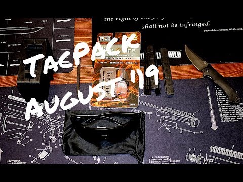 TACPACK Subscription Box Review - August 2019