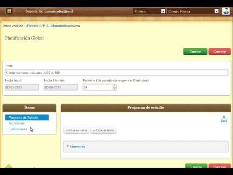 Planificacion Global