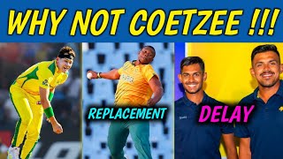 IPL 2023 - Why CSK Not Choose Coetzee as a Replacement, Magala Join in CSK, Pathirana Not Play