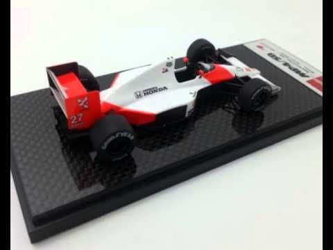 Thumbnail for McLaren Honda MP4/5B USA GP 1990 Winner No.27 Ayrton Senna FE020A Car Model by McLaren MP4/5