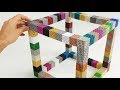 Playing With 20000 Magnetic Balls Giant CUBE Magnetic Games