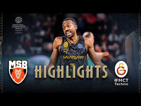 Le Mans Sarthe Basket v Galatasaray MCT Technic | Round of 16 | Highlights | #BasketballCL 2025-26