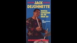 Jack DeJohnette   Musical Expression on the drum set