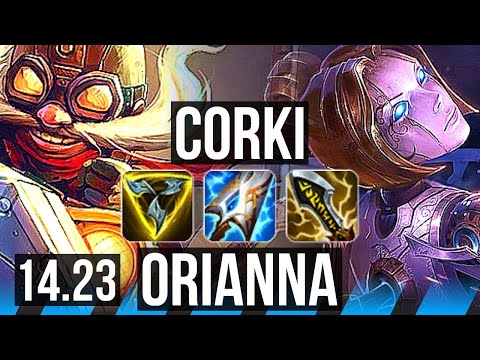 CORKI vs ORIANNA (MID) | KR Grandmaster | 14.23