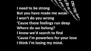 Rudimental feat. Becky Hill - Powerless (lyrics)