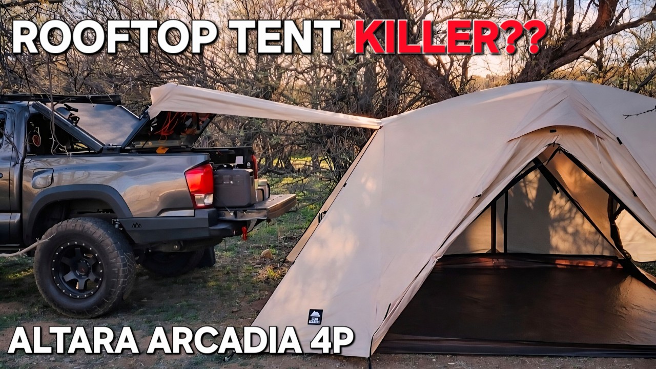 Is This Modular Tent Better Than a Rooftop Tent? | Altara Arcadia 4P