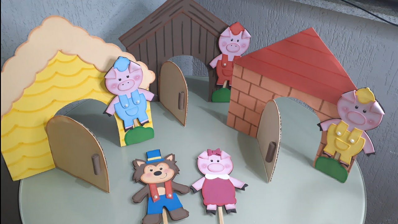 Recurso Os três porquinhos