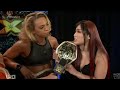 Zoey Stark Io Shirai Backstage Interview