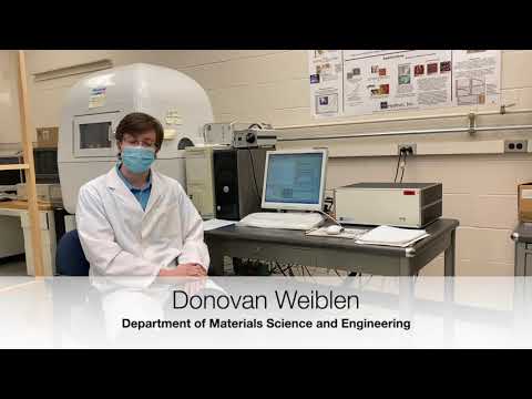 CMDIS - Donovan Weiblen (MSE, Advisor: Rahmi Ozisik): Magnetic Polymer Nanocomposites