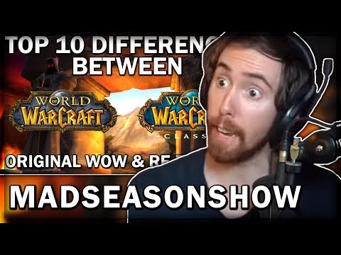Asmongold Reacts to "Top 10 Differences Between WoW Classic & The Original Release" by MadSeasonShow