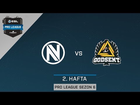 CS:GO - GODSENT vs. Team EnVyUs [Cache] - ESL Pro League Sezon 6