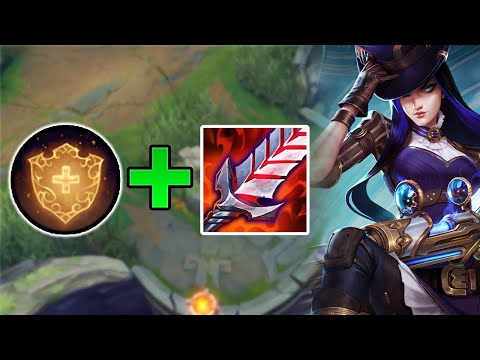 New Overheal + BT Makes Cait Unkillable - Caitlyn ADC Iron to Master #63