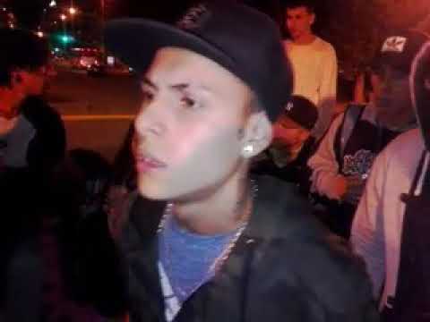 competencia de Freestyle en el monumento San Martin Soul vs Nerale