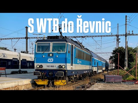 S WTB soupravou Peršing + Sysel na lince S7. Praha-Smíchov - Řevnice. Most, který se roztáhl o 17m.