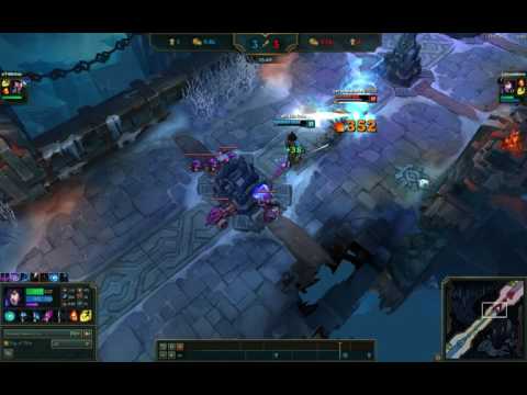 Yasuo vs Ahri outplay