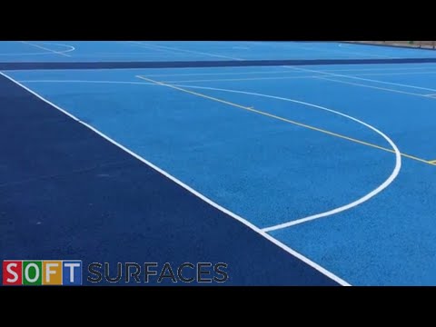 Anti Slip Sports Court Painting in Preston, Lancashire | Anti-Slip Painting Job