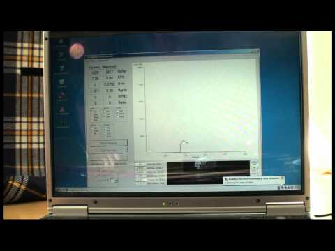 RC Dyno Prüfstand homemade test