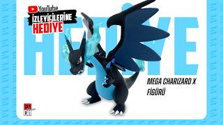 SİZLERE MEGA CHARIZARD X FİGÜRÜ HEDİYE EDİYORUM! Pokemon Severlere Özel Hediye Canlı Yayın