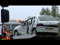 Image Du Jour D!CI TV: Accident Entre Une Voiture Et Un Autobus En Haut Du Col Bayard