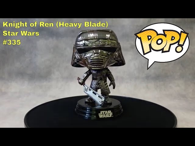 Vídeo relacionado con Funko Pop! Star Wars Knight of REN Heavy Blade (Special Edition) # 335